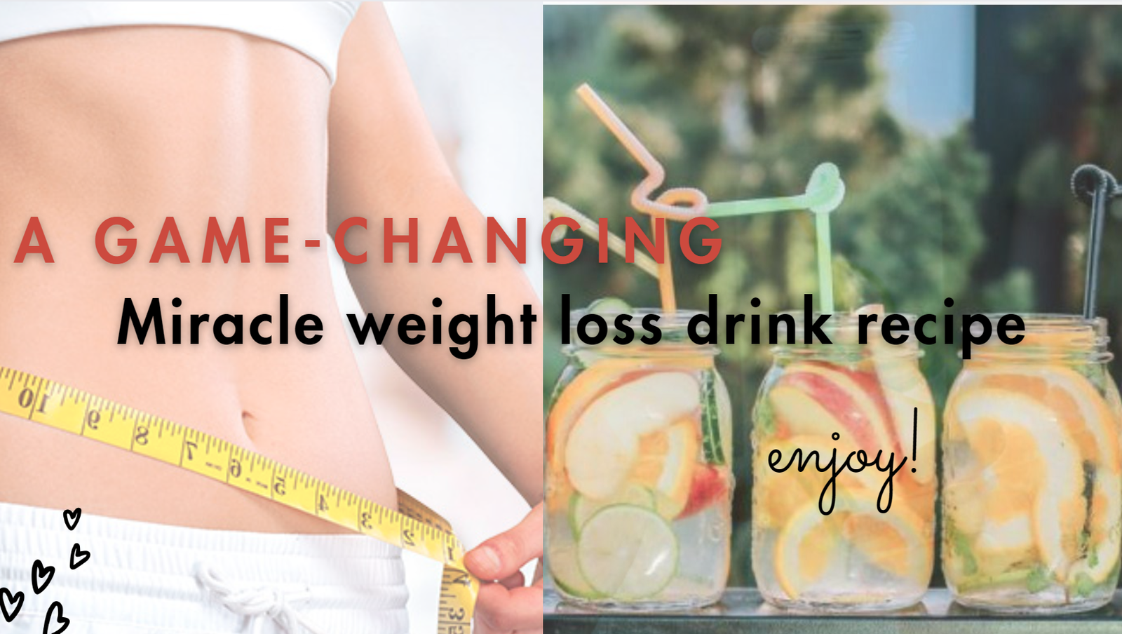 Miracle weight loss drink recipe